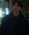 Shop Gong Yoo The Trunk S01 Black Coat