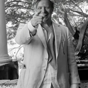 Shop John Cheever Parthenope Beige Blazer