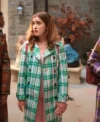 Shop Kacey The Sex Lives of College Girls S03 Plaid Coat