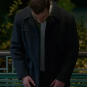 Shop Louis Shrinking Black Wool Jacket