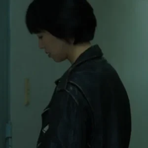 Si Jeong The Trunk Black Leather Jacket For Sale
