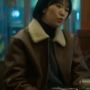 Si Jeong The Trunk Shearling Leather Jacket