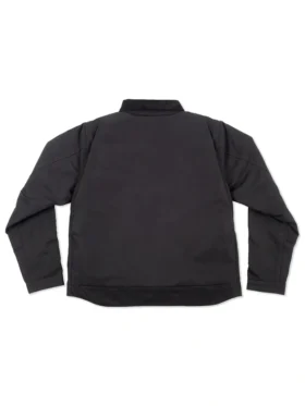 Spence Yellowstone Dutton Ranch Black Cotton Jacket Back