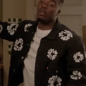 Spencer James All American Black Floral Jacket