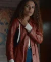 Stacey Embalo Missing You Brown Leather Coat