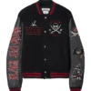 Stegaro Black Sea Rider Varsity Jacket