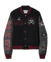 Stegaro Black Sea Rider Varsity Jacket