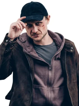 Subteran S01 Roman Brown Suede Leather Jacket