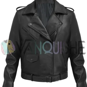 Super Bowl LIX New Orleans Louisiana Leather Jacket front