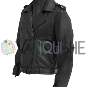 Super Bowl LIX New Orleans Louisiana Leather Jacket left