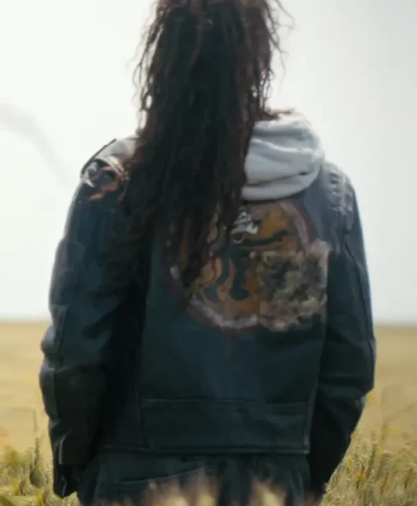 Taylah Sanders Prime Target Black Jacket Side