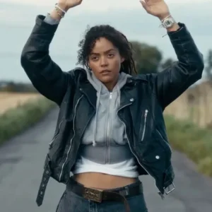 Taylah Sanders Prime Target Black Jacket Back