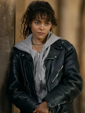 Taylah Sanders Prime Target Black Jacket Front