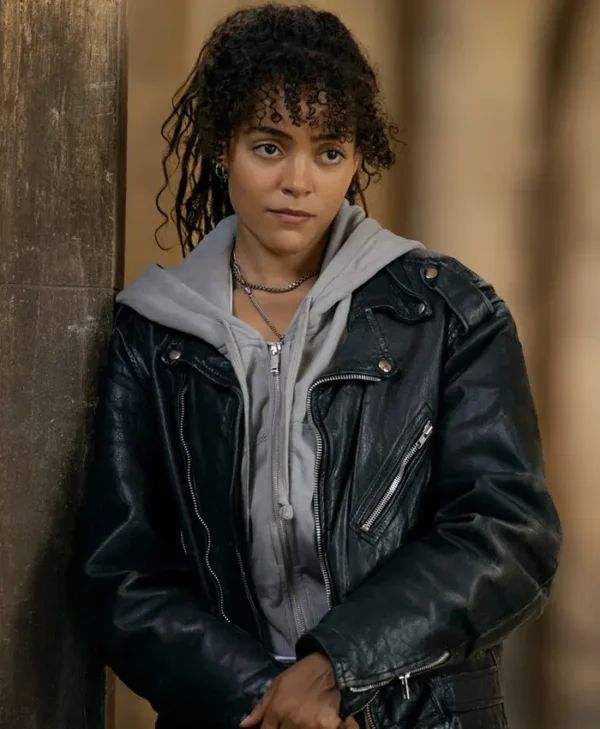 Taylah Sanders Prime Target Black Jacket Front