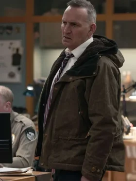 Ted Corsaro True Detective S04 Brown Cotton Jacket