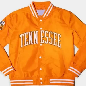 Tennessee Volunteers Homefield Orange Satin Varsity Jacket