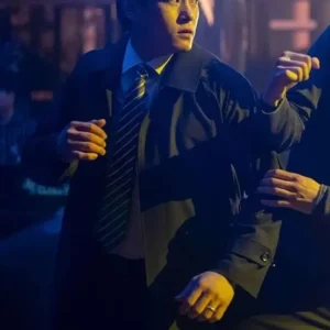 Teo Yoo The Recruit Cotton Trench Coat