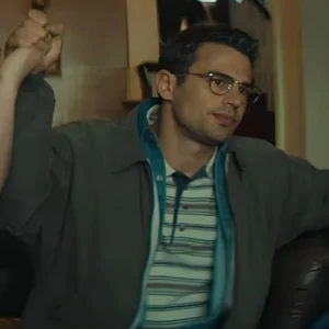 Theo James The Monkey Grey Jacket