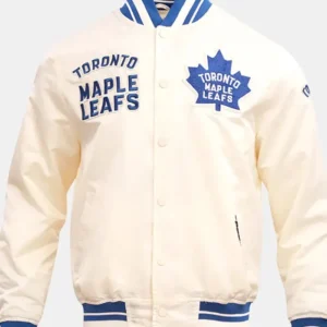 Toronto Maple Leafs Retro Classic Rib Satin Jacket