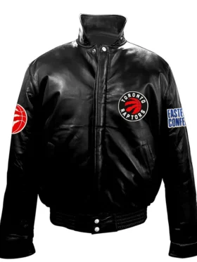 Toronto Raptors Championship Leather Jacket