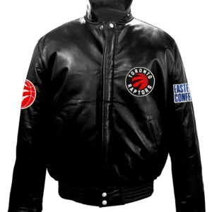 Toronto Raptors Championship Leather Jacket
