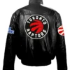 Toronto Raptors Championship Leather Jacket Back