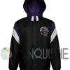 Toronto Raptors Starter Bomber Vintage Hooded Jacket front