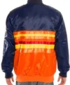 Torres Houston Astros Satin Varsity Jacket Back