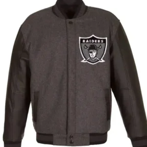 Torrey Pagac Las Vegas Raiders Wool Bomber Jacket