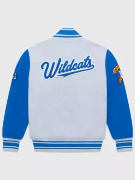 Tova OVO Kentucky Wildcats Fleece Varsity Jacket Back