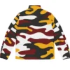 Trevor Washington Commanders Zip Puffer Jacket Back