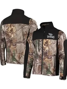 Tromp Tennessee Titans Track Camo Jacket