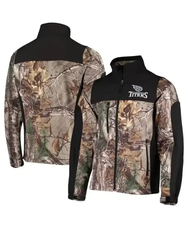 Tromp Tennessee Titans Track Camo Jacket
