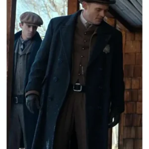 Tyler Bryan 1923 Blue Trench Coat