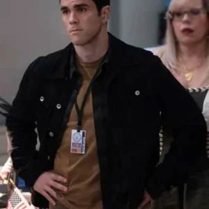 Tyler Green Criminal Minds S17 Black Leather Jacket For Sale