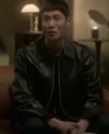 Um Tae Seong The Trunk Black Leather Jacket