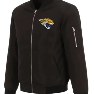 Vilma Sipes Jacksonville Jaguars Black Bomber Jacket