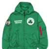 Vintage Boston Celtics Bomber Jacket