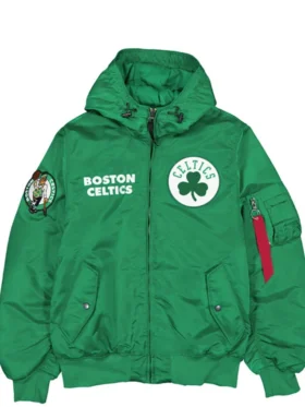 Vintage Boston Celtics Bomber Jacket