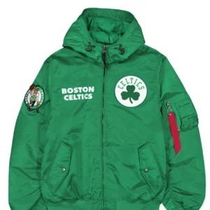 Vintage Boston Celtics Bomber Jacket