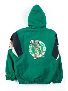 Vintage Boston Celtics Windbreaker Back