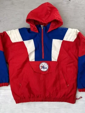 Vintage Philadelphia 76ers Starter Jacket 90s