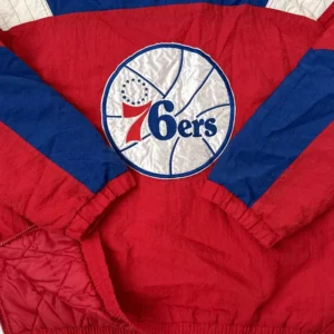 Vintage Philadelphia 76ers Starter Jacket 90s Design