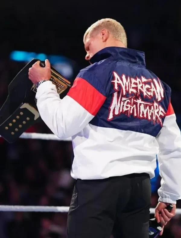 WWE Cody Rhodes American Nightmare Jacket Back