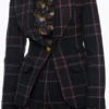 Watson Eve Harlow Black Checked Blazer For Sale