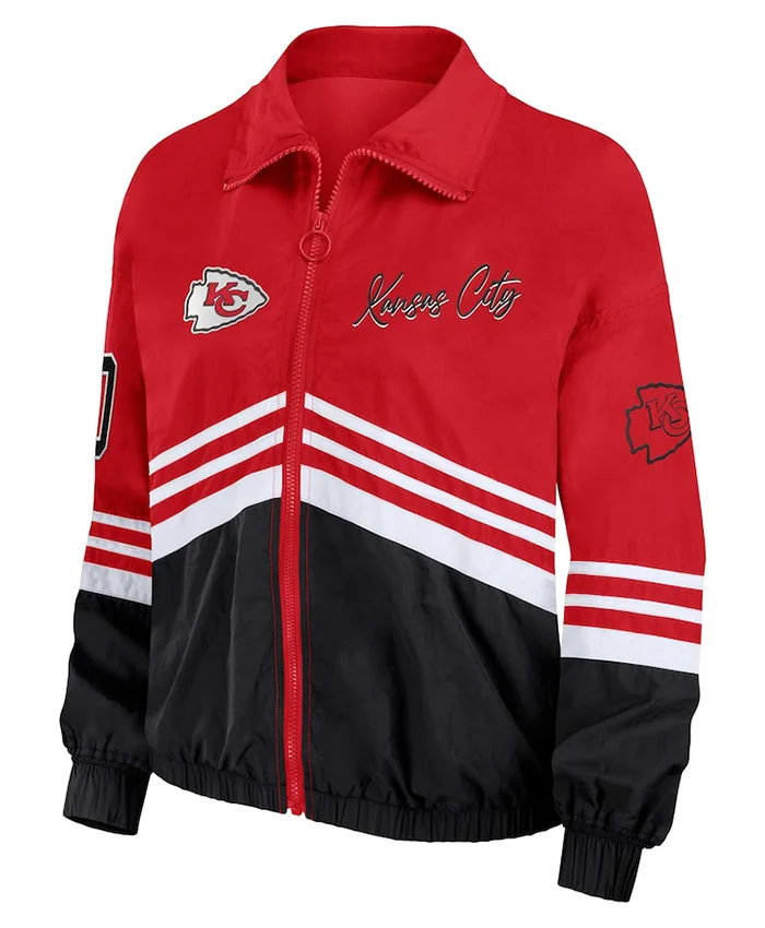 Chiefs Mountain Orange Unisex Windbreaker