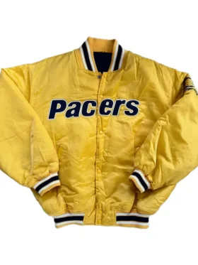 Yellow Vintage Pacers Starter Jacket