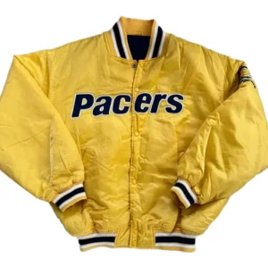 Yellow Vintage Pacers Starter Jacket