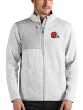 Zoila NFL Cleveland Browns Harrison Full Zip Track Jacket