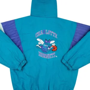 1990s Charlotte Hornets Starter Jacket Back